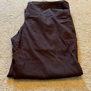 Chicos size 1 brown pants. Cropped at ankles